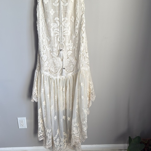 NEW Spell & The Gypsy Collective CASABLANCA LACE HALTER GOWN XS - Picture 7 of 16